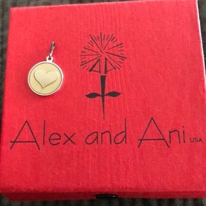 Alex and Ani Silver Heart ♥️Charm